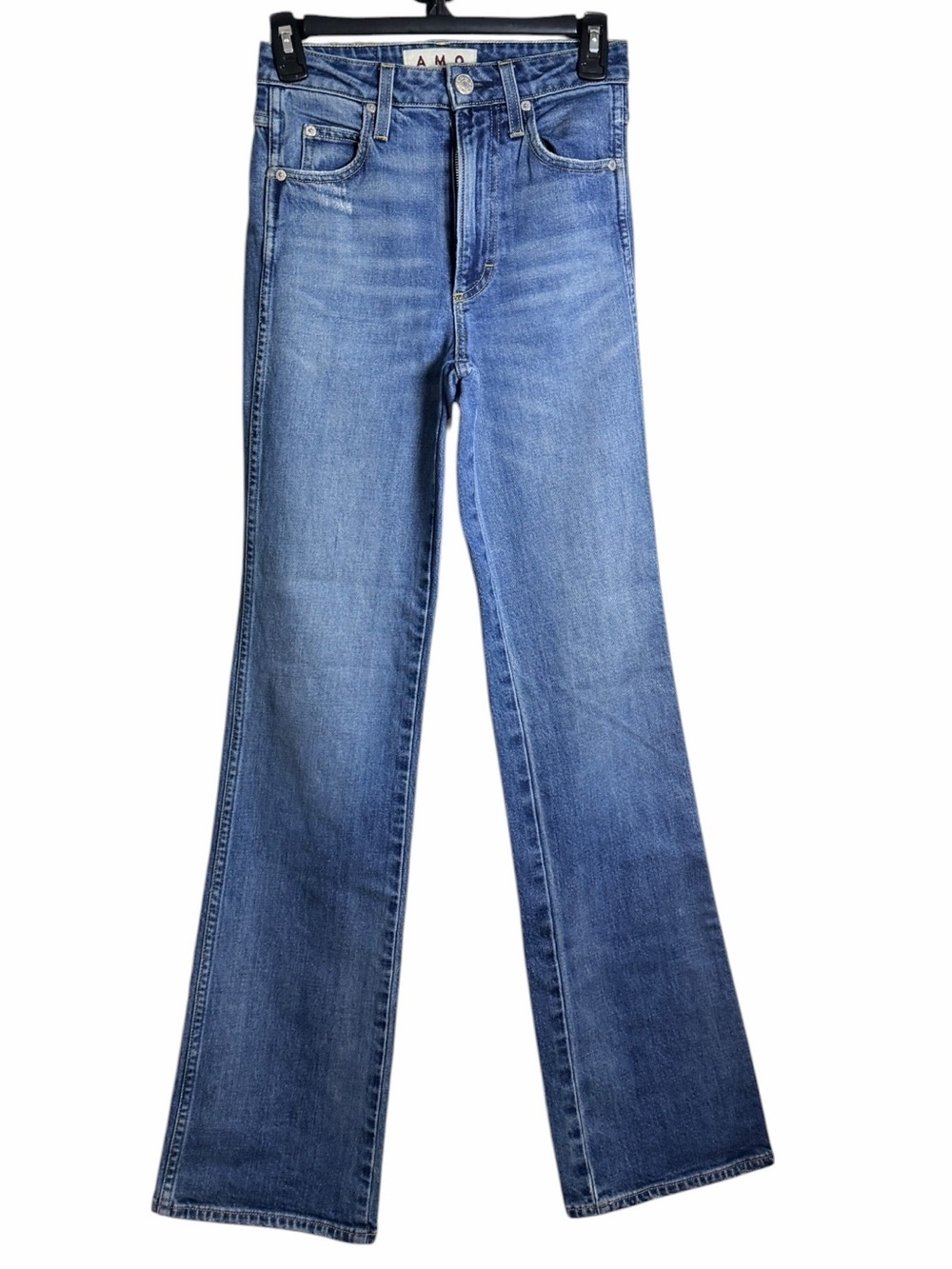 AMO High Rise Kick Stargazer Jeans Women’s 24 Made in USA